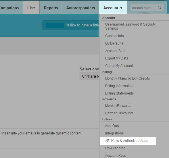 MailChimp List ID