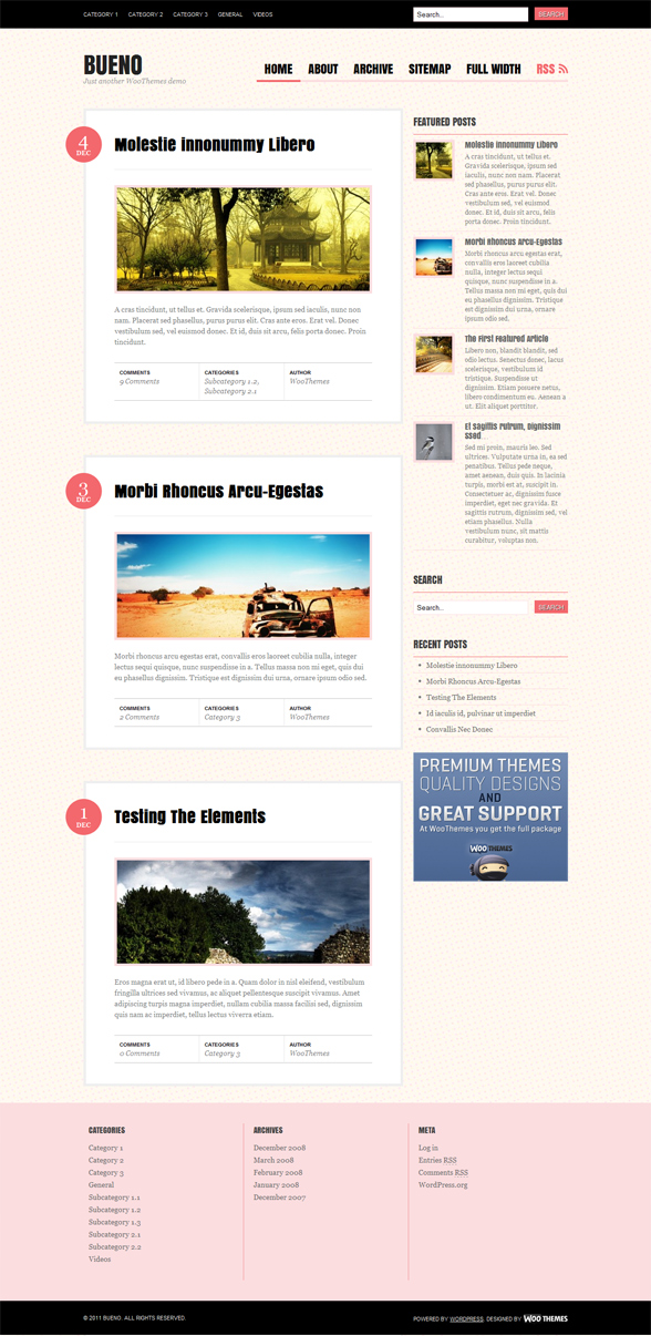 wp bueno theme