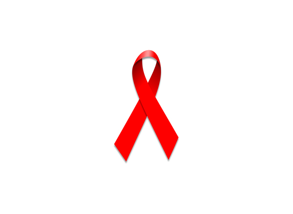 Red famous logos AIDS