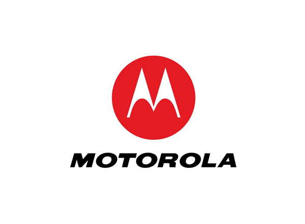 Red famous logos Motorola