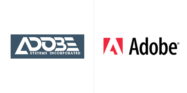 Adobe logo evolution