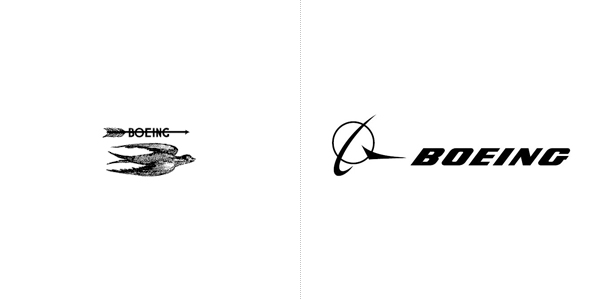 Boeing logo evolution