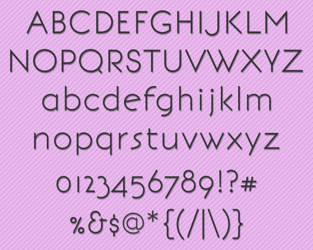 Cool Sleek Free Font BonvenoCF