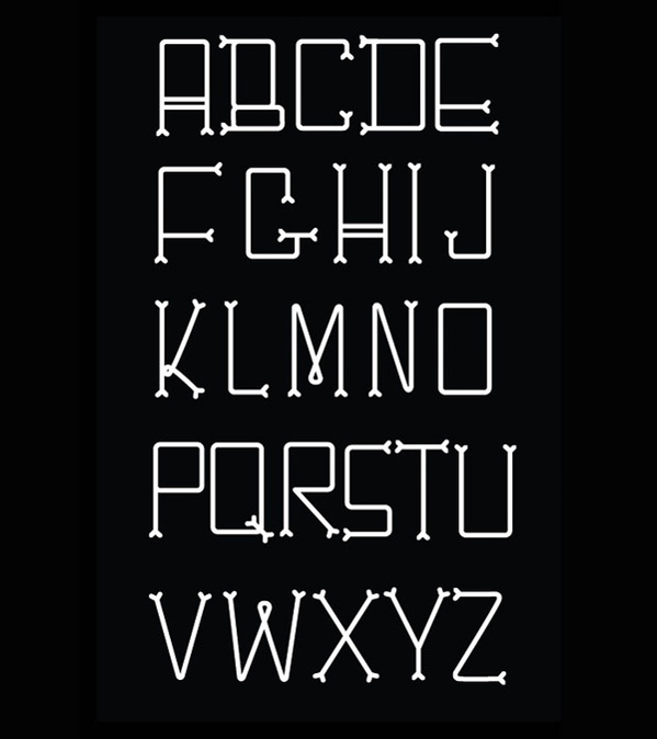 Cool Sleek Free Font Che's-Bone