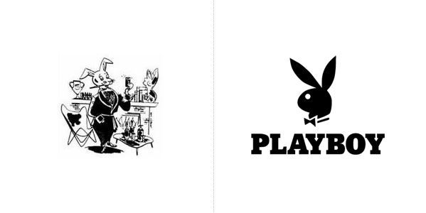 Playboy logo evolution