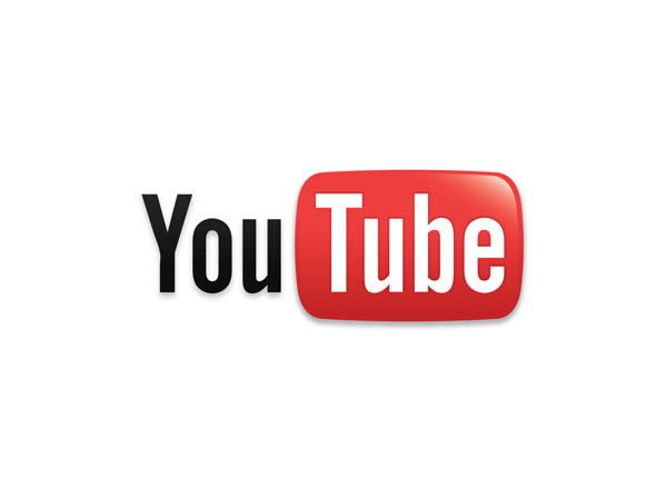 Red famous logos youtube