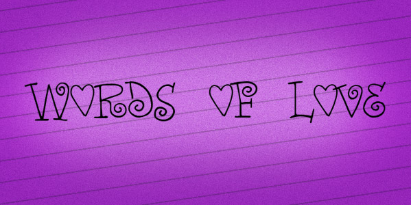 Romantic-handwriting-font-words-of-love