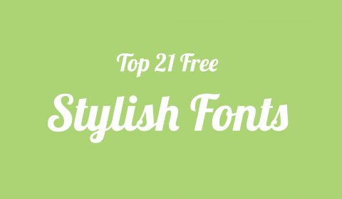 Top-Free-Stylish-Fonts