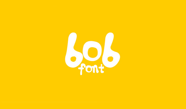 stylish font Bob
