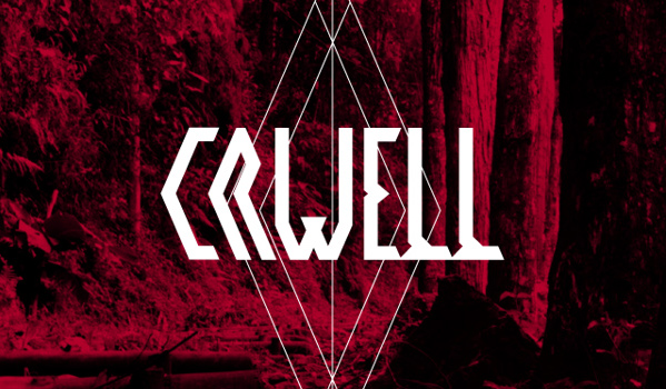 stylish font Crwell