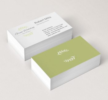 Green-Wedding-Business-Card-Mockup-1