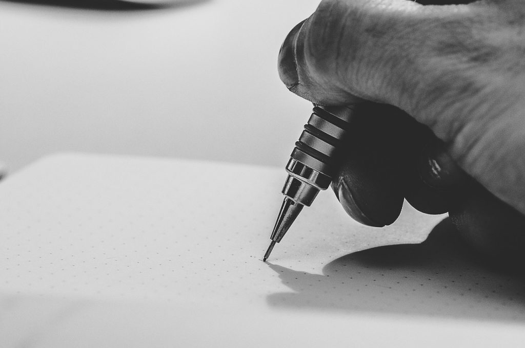 drawing-with-pen-and-paper