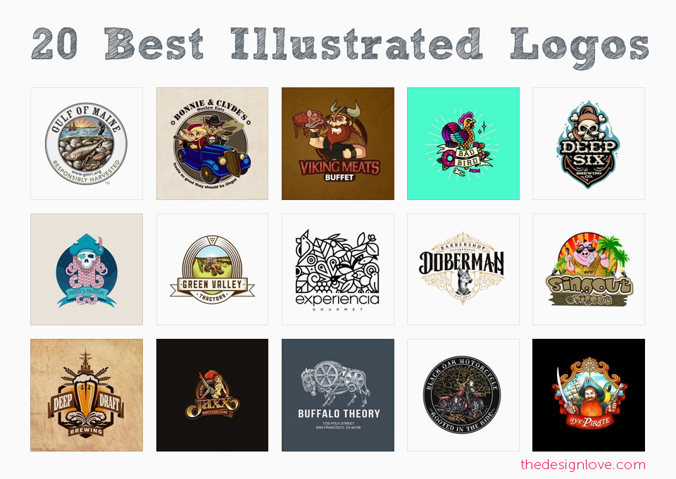 20-best-inspiring-examples-of-illustrated-logos