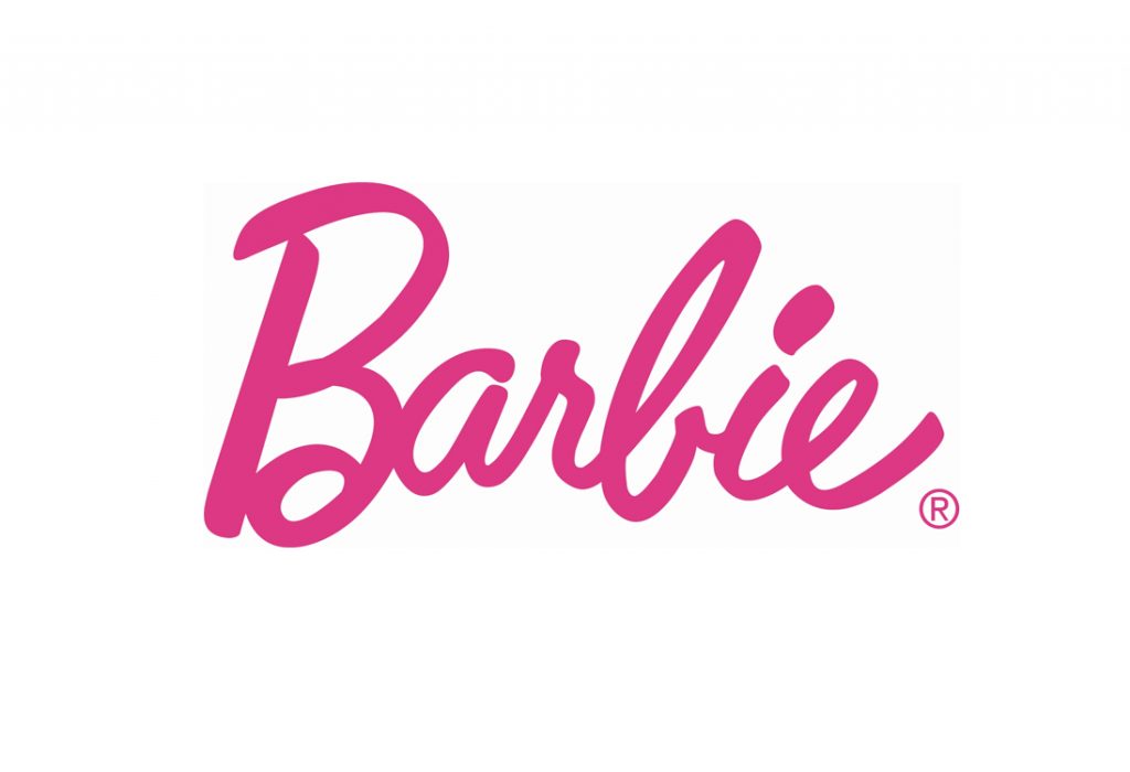 famous-brands-with-typography-logo-barbie