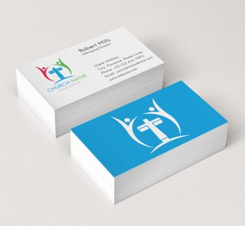 006-People-Cross-Logo-with-Cross-Business-Card-Template-03