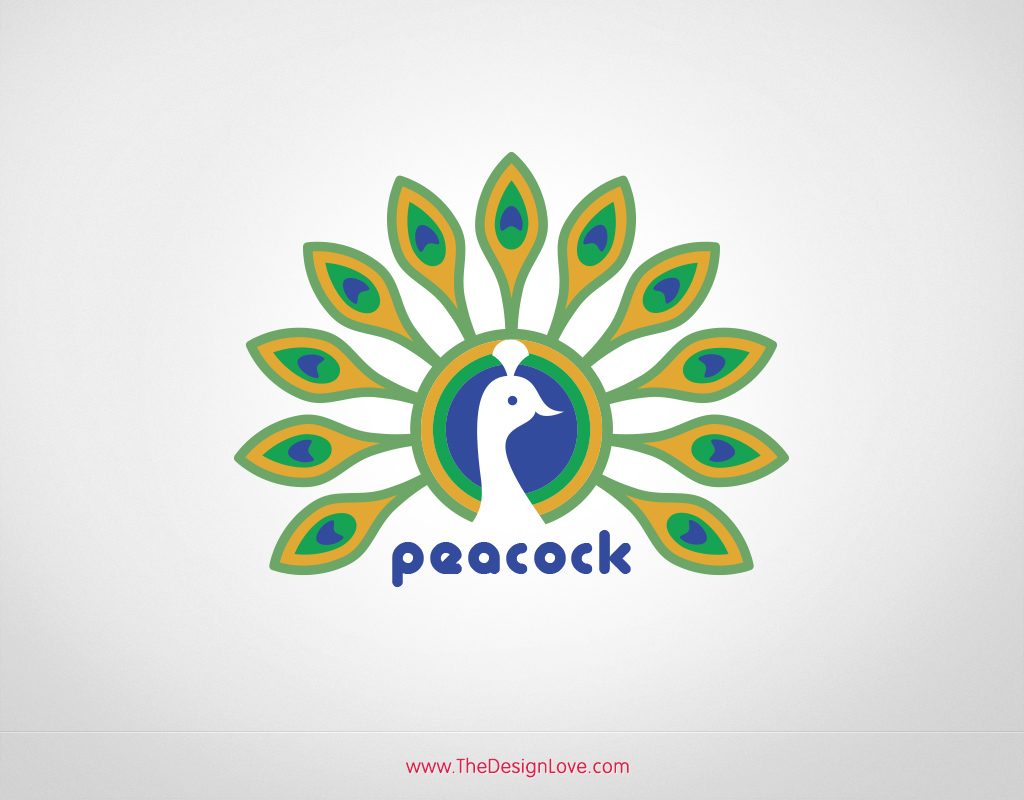 Free-Vector-Peacock-Logo