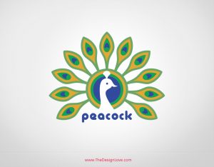 Free-Vector-Peacock-Logo