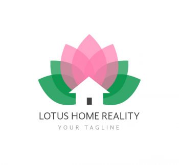 Lotus Homes Logo & Business Card Template
