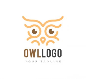 Owl Eyes Logo & Business Card Template