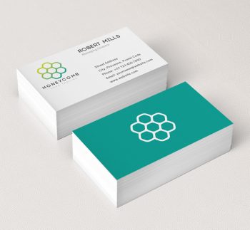 041-Honeycomb-Logo-&-Business-Card-Template