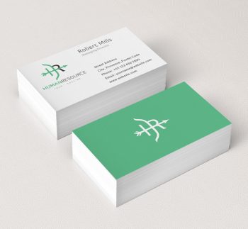 049-HR-Logo-&-Business-Card-Template