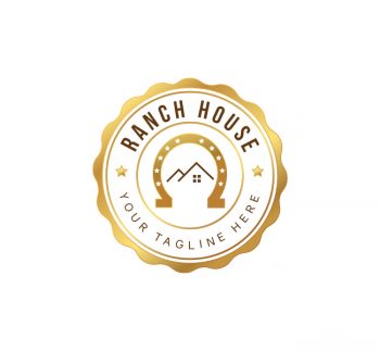 Ranch House Logo & Business Card Template