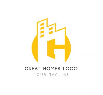 Great Homes Logo & Business Card Template