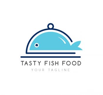 Fish Food Logo & Business Card Template