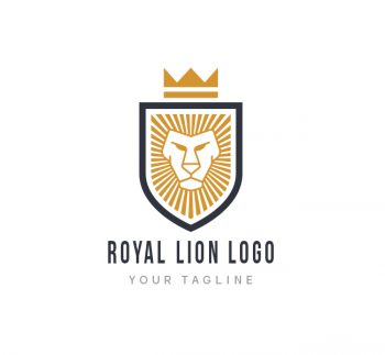 Royal Lion Logo & Business Card Template