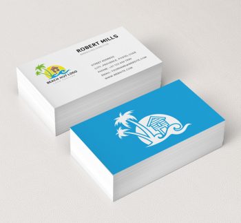 Beach-Hut-Business-Card-Mockup