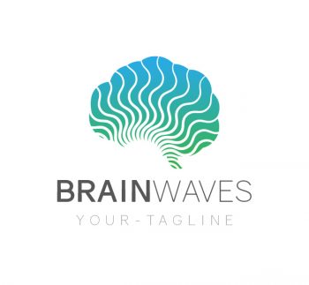 Brain Waves Logo & Business Card Template