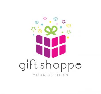 Gift Shop Logo & Business Card Template