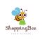 Shopping-Bee-Logo-Template