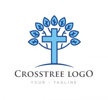 Cross Tree Church Logo & Business Card Template