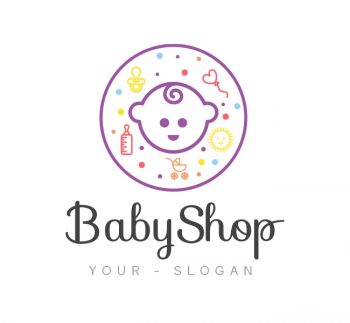 Baby Shop Logo & Business Card Template