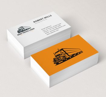 Truck-Logo-Business-Card-Mockup