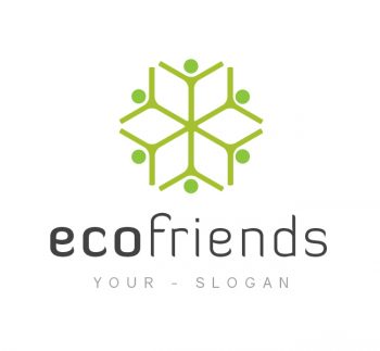 Eco Friends Logo & Business Card Template