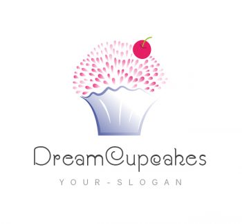 Dream Cupcakes Logo & Business Card Template