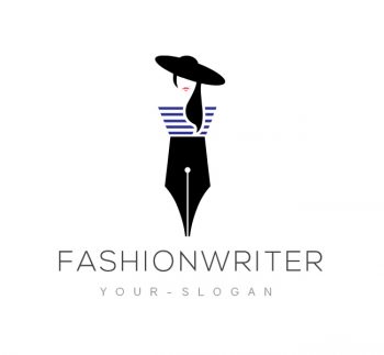 Fashion Writer Logo & Business Card Template