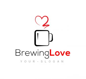Brewing Love Logo & Business Card Template