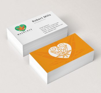 Weed-Love-Business-Card-Mockup
