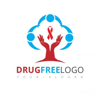 Drug Free Logo & Business Card Template