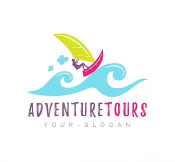 Adventure Tourism Logo & Business Card Template
