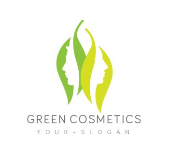 Green Cosmetics Logo & Business Card Template