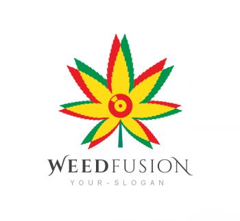 Weed Fusion Logo & Business Card Template