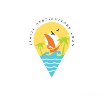 Travel Logo & Business Card Template