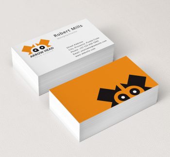 Arrow-Head-Business-Card-Mockup