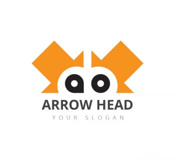 Arrow Head Logo & Business Card Template