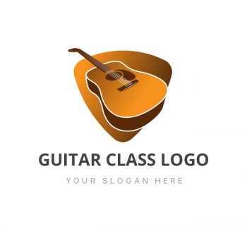 Guitar Logo & Business Card Template