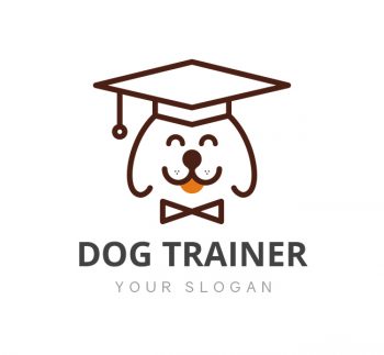 Dog Trainer Logo & Business Card Template
